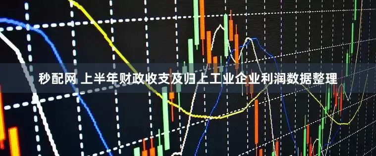 秒配网 上半年财政收支及归上工业企业利润数据整理