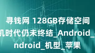 寻钱网 128GB存储空间的旗舰手机时代仍未终结_Android_机型_苹果