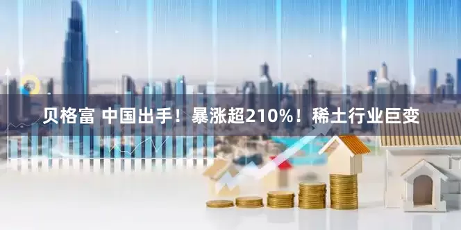 贝格富 中国出手！暴涨超210%！稀土行业巨变